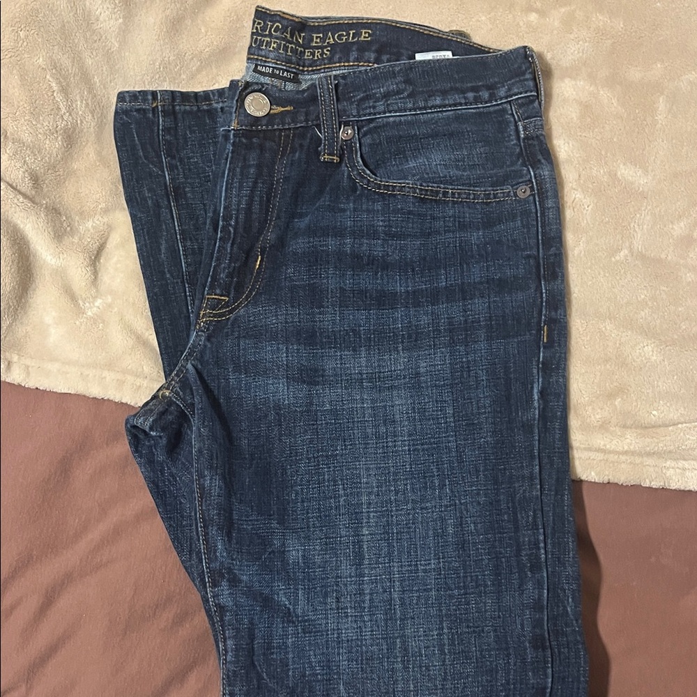 American Eagle Original Boot Dark Wash Jeans